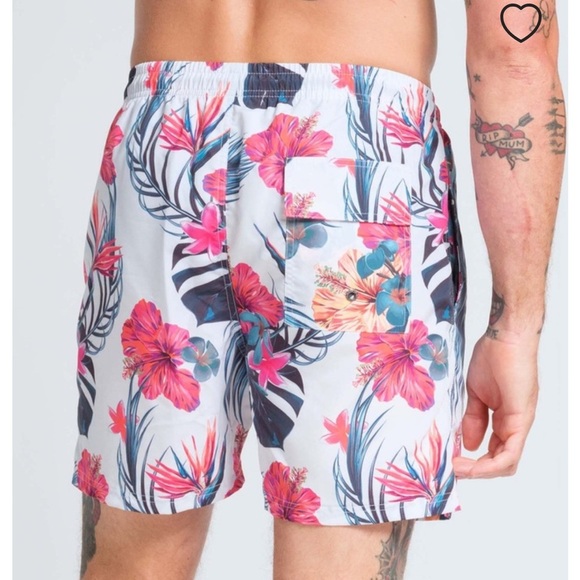 Vacancy Co. Men’s Floral Swim Trunks – Size M – Tropical Print – NWT - Picture 8 of 9